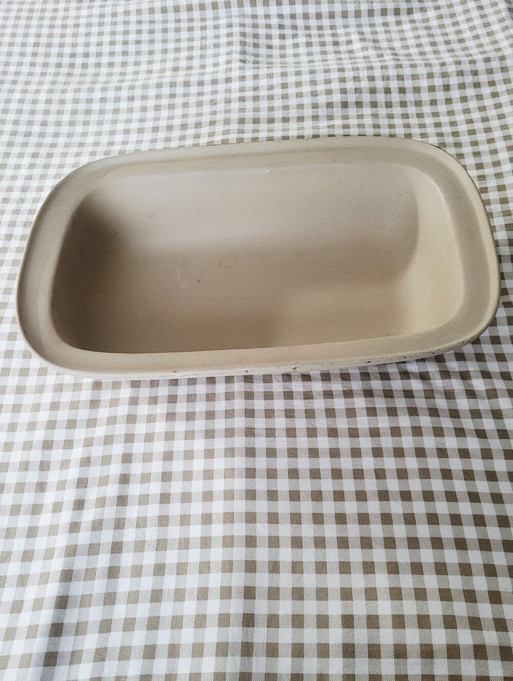 The Pampered Chef Family Heritage Stoneware Collection 17" X 11” Roasting Pan